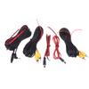 Universal Car Rca Av Rear View Backup Camera Video Cable Cord With Trigger Wire For Auto Rear View Camera And Dvd Monitor