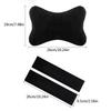 BPCN4 Car Headrest Neck Pillow Seat Belt Shoulder Pad For Skoda Fabia 1 2 Octavia a7 RS Superb Rapid Yeti Karoq Vision Accessories