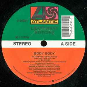 12inch Record LIEUTENANT STITCHIE Body Body 086391 ATLANTIC 1989 US Reggae Ska Dub Used