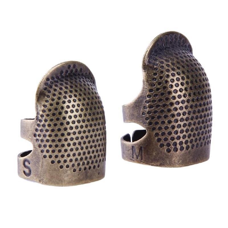 Vintage Sewing Thimble Finger Protector Ring Sewing Knitting Accessories Tools