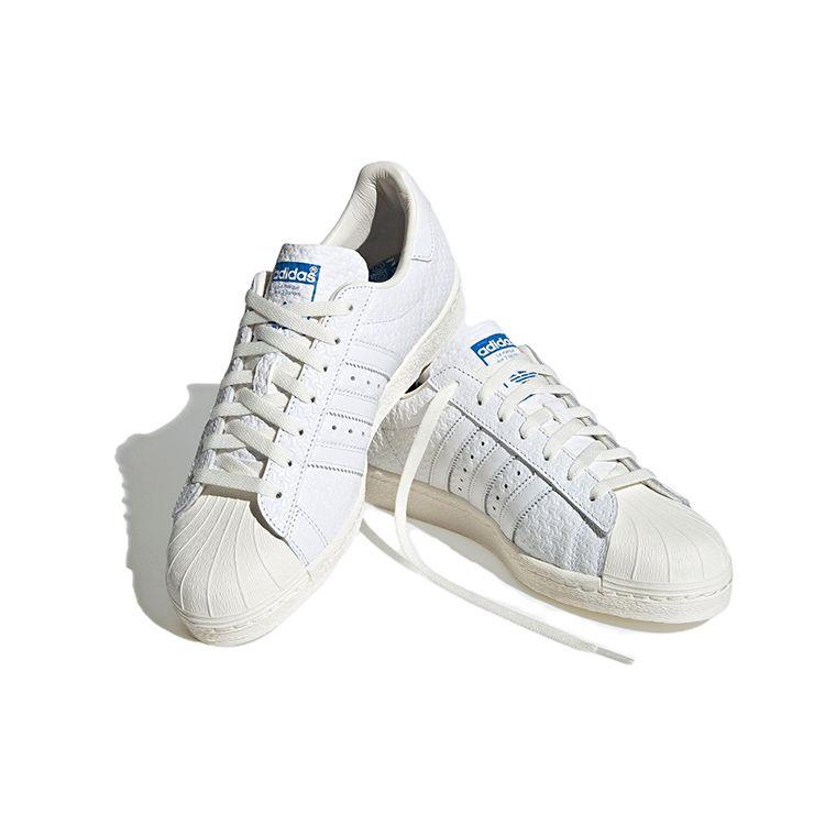 adidas Кроссовки Superstar 82 с геометрическим принтом унисекс, белые, облачно-белые HP2183