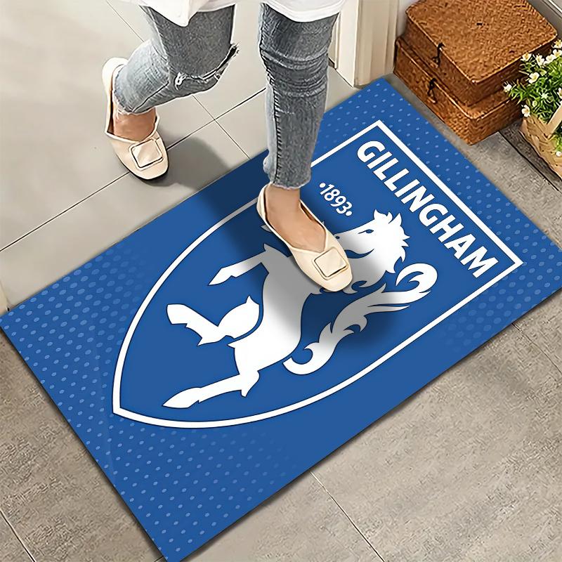 Gillingham Fc Carpet Rug for Living Room Bedroom Home Sofa Decoration,Kids play Nonslip Floor Mat