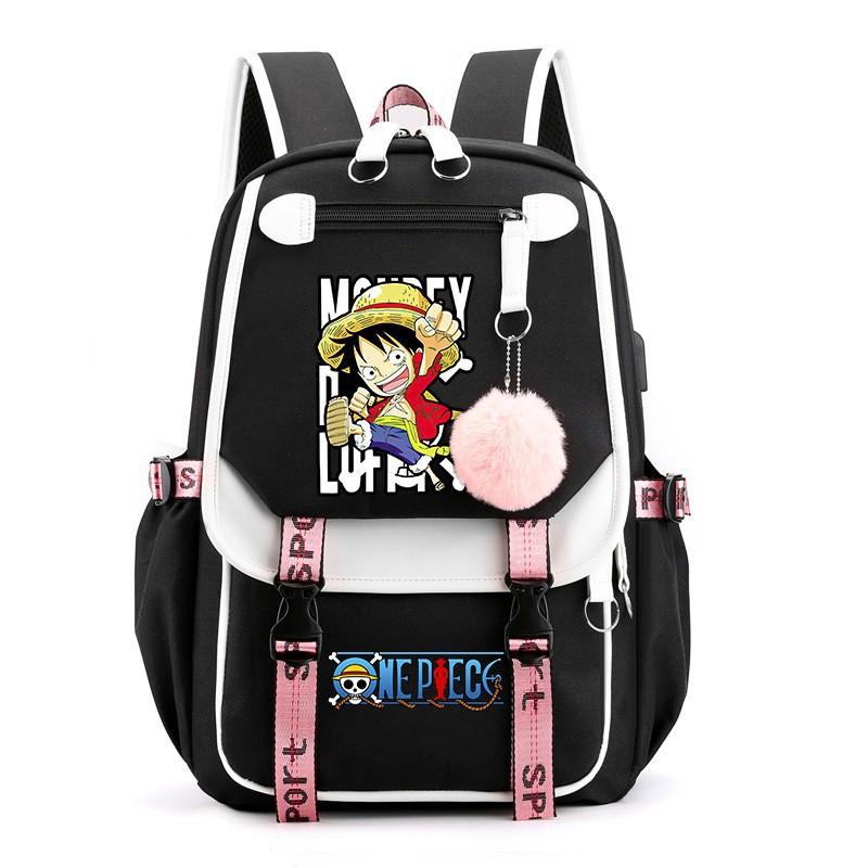 Japanese anime One Piece large-capacity casual backpack 7534 KTB