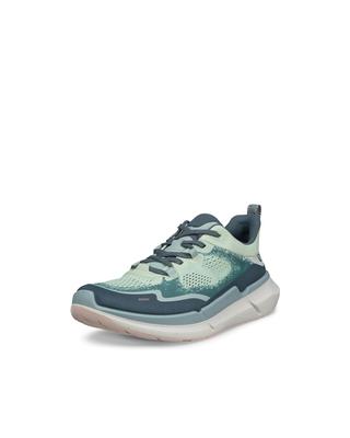 Женские кроссовки ECCO BIOM 2.2 W из натуральной кожи, 83091361429, PAVEMENT/MATCHA/TROOPER, Размер 24,0 см, 3E
