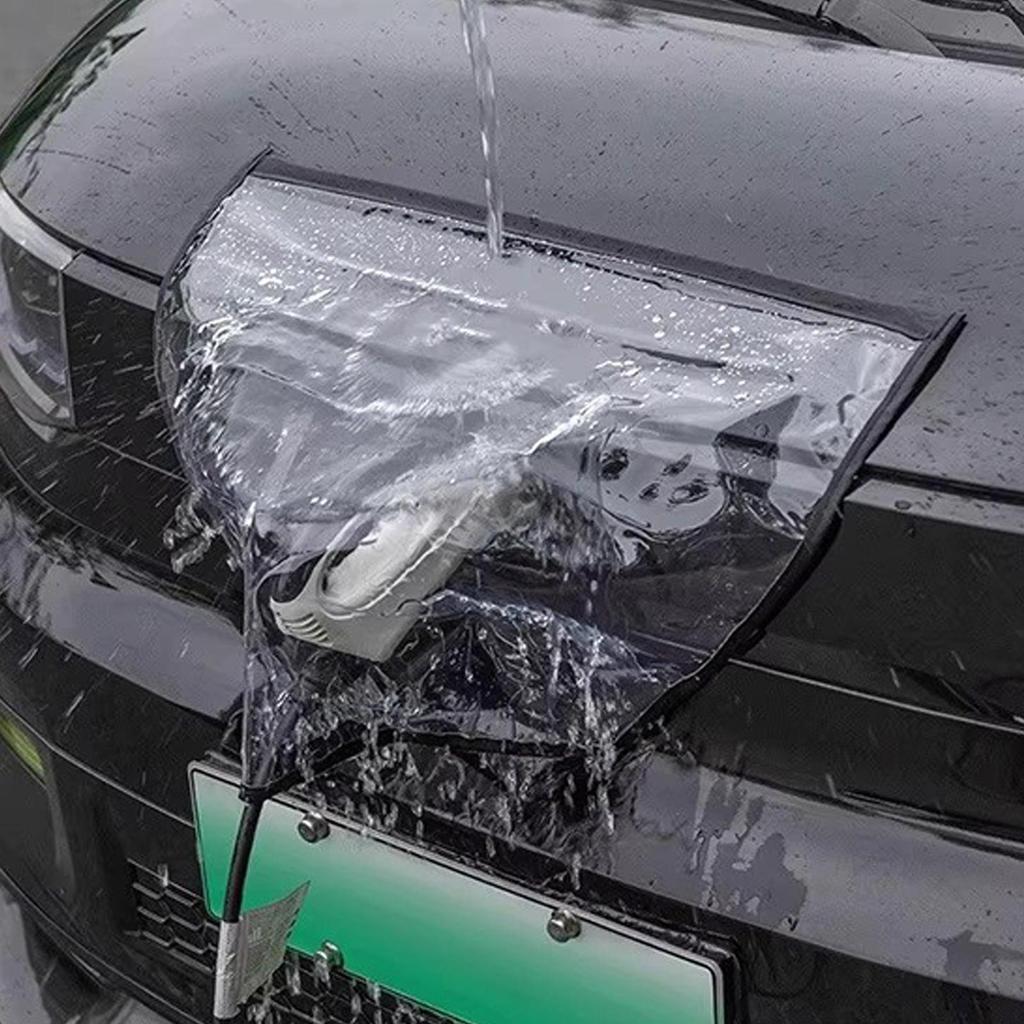 Универсальная крышка порта зарядки электромобиля Сильная магнитная уличная водонепроницаемая пылезащитная снегозащитная крышка от дождя для вилки зарядного устройства электромобиля