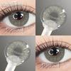 Eyeshare 1 Pair Serbia Contact Lenses for Eyes Gray Pupils Natural Big Black Eyes Contacts Beauty Makeup Soft Cosmetics