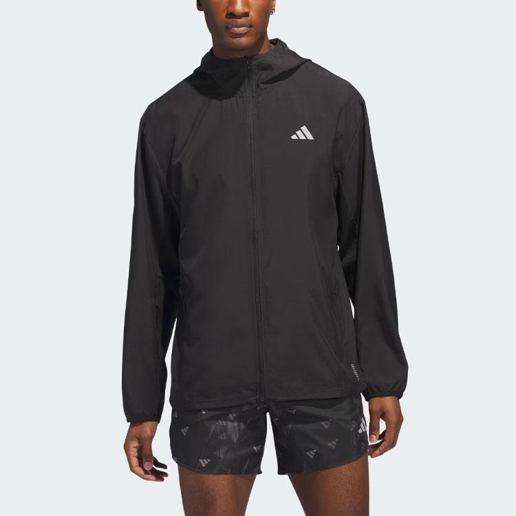 Adidas Run It Jacket Jackets & Coats Men's Black IL7230