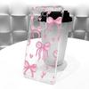 Transparent For Oppo Reno13 Case CPH2689 Cute Cat Fashion Butterfly Funny Painted Casing For Oppo Reno 13 PKM110 Cover