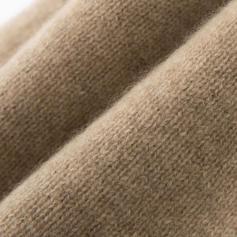 Женская шапка-бини из 100% чистого кашемира, мешковатого стиля, двойной вязки, зимняя, теплая, мягкая шапка-скулли, аксессуар для холодной погоды