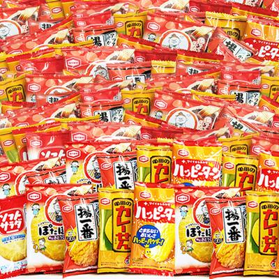 Мини-рисовые крекеры Kameda Seika в индивидуальной упаковке, конфеты 5 видов B, 100 штук, регистрационный номер набора, типы B 100 [Торговый знак №. 6662120] (5 кусков)