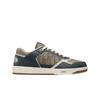B27 Low Top Sneakers Brown Deep Gray Smooth Calfskin Brown Dior Oblique Galaxy Leather
