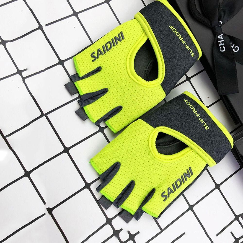 1 пара высокоэластичных гантелей, дышащие перчатки, противоскользящие перчатки для йоги с половиной пальцев, унисекс