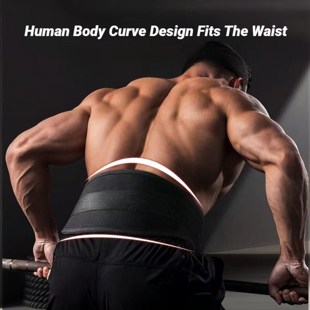 Lumbar Support Weightlift Waist Support Adjustable Exercise Belt Protection Deadlift