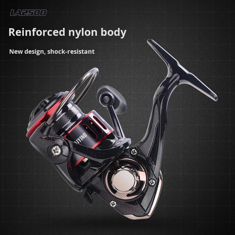 Lure Spinning Wheel Left Right Interchangeable Metal Rocker Fishing Reel Universal Lightweight Oblique Mouth Long-Distance
