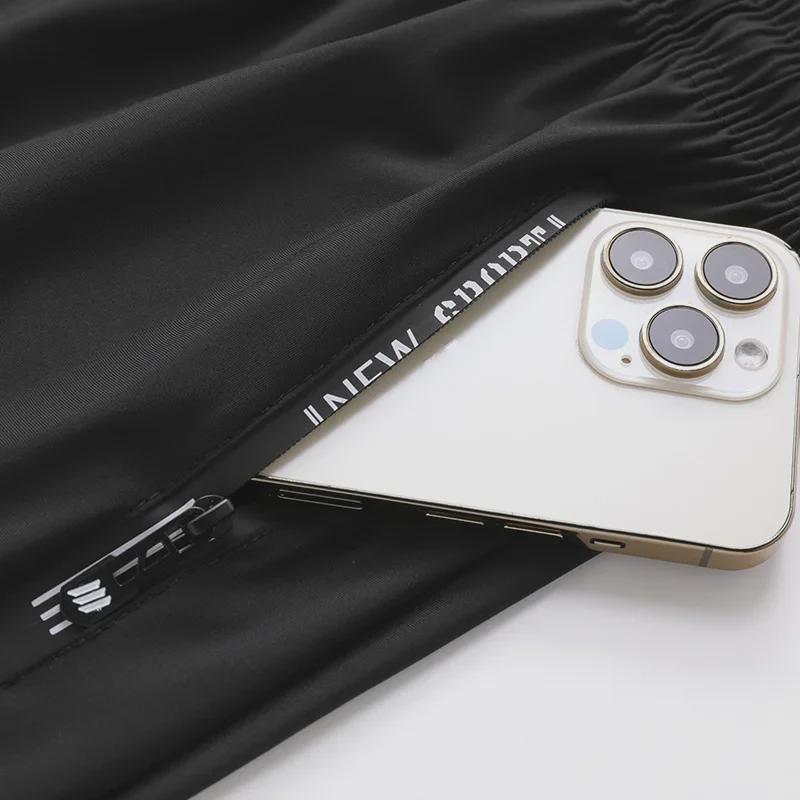 Men's Summer Quick-Dry Casual Ice Silk Elastic Shorts