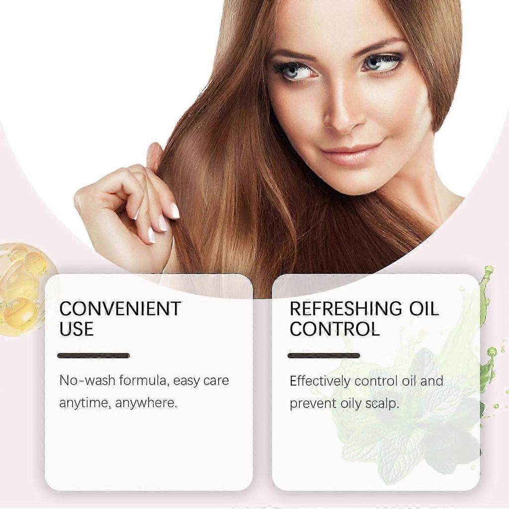 Hoegoa Nourishing Disposable Hair Care Spray Scalp Care Nourishing Fluffy Soft Hair Spray