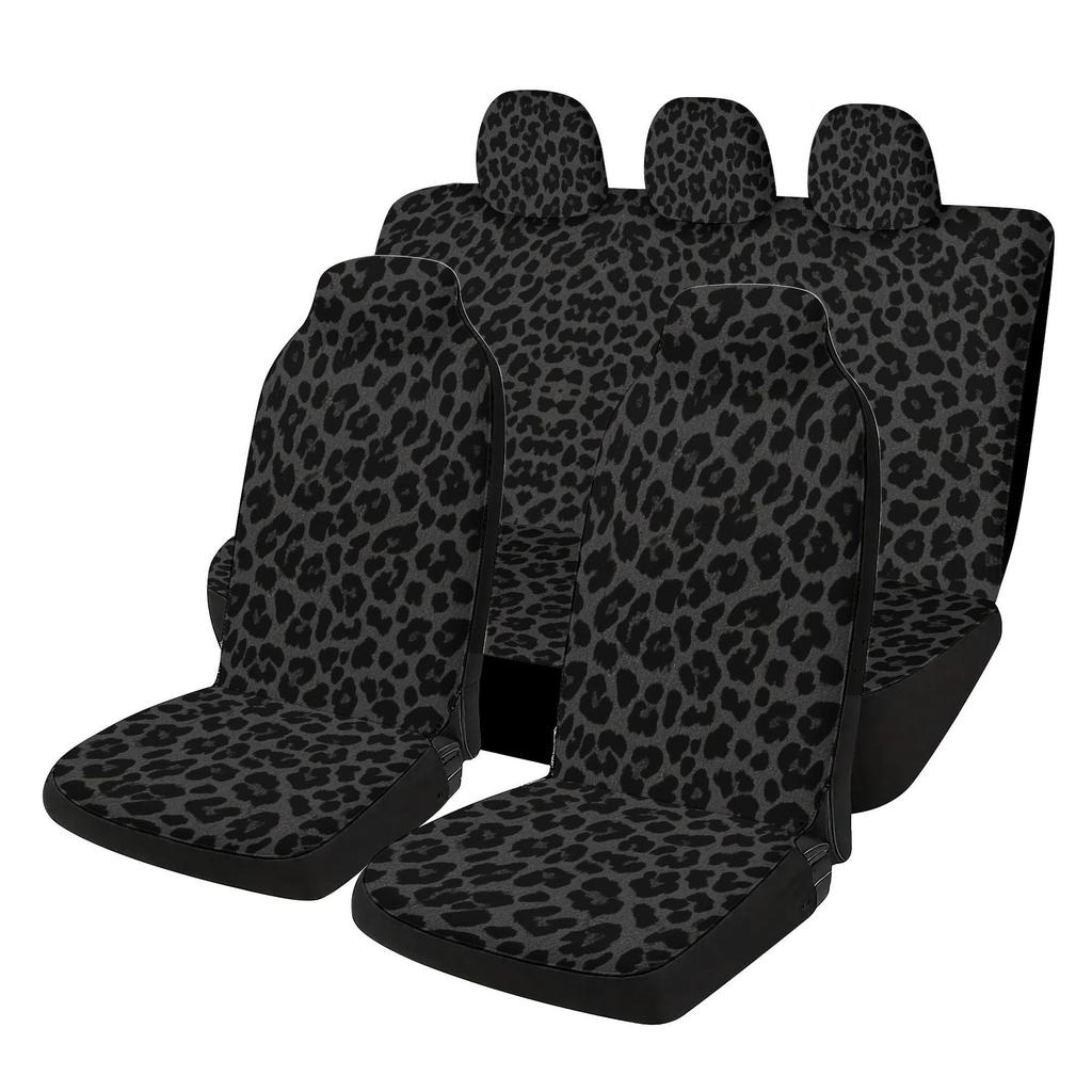 Printed Car Universal Seat Cover, Four-Season Universal Seat Cushion Cover, Five-Seat Car Seat Cover