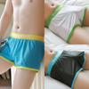 Men's Summer Breathable Mesh Underwear Men's Ice Silk Four Corner Loose Shorts