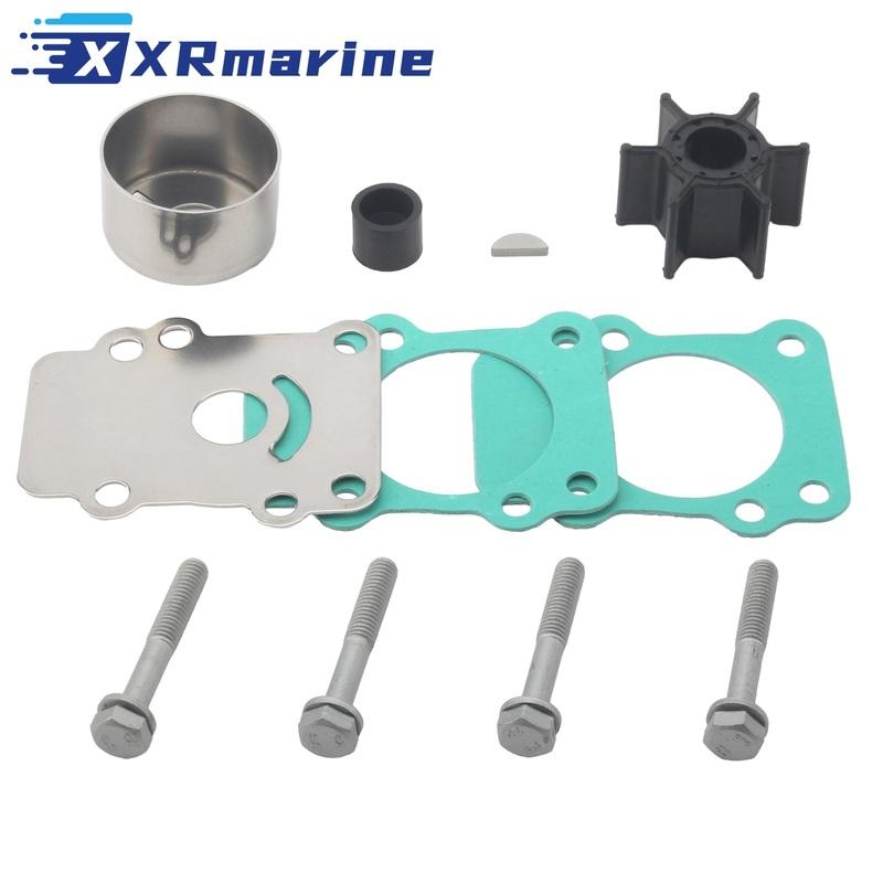 682-W0078 Water Pump Repair Kit W/ Oil Seal 93101-20048-00 Fits for Yamaha 2/4 Str 9.9 15 HP Outboard Motors 682-W0078-01