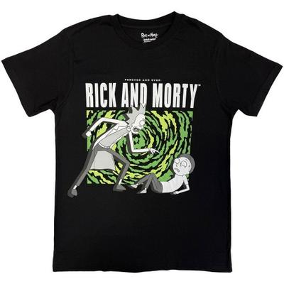Rick And Morty Футболка унисекс для взрослых Vortex