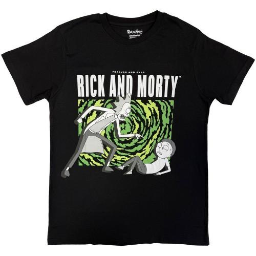 Rick And Morty Футболка унисекс для взрослых Vortex