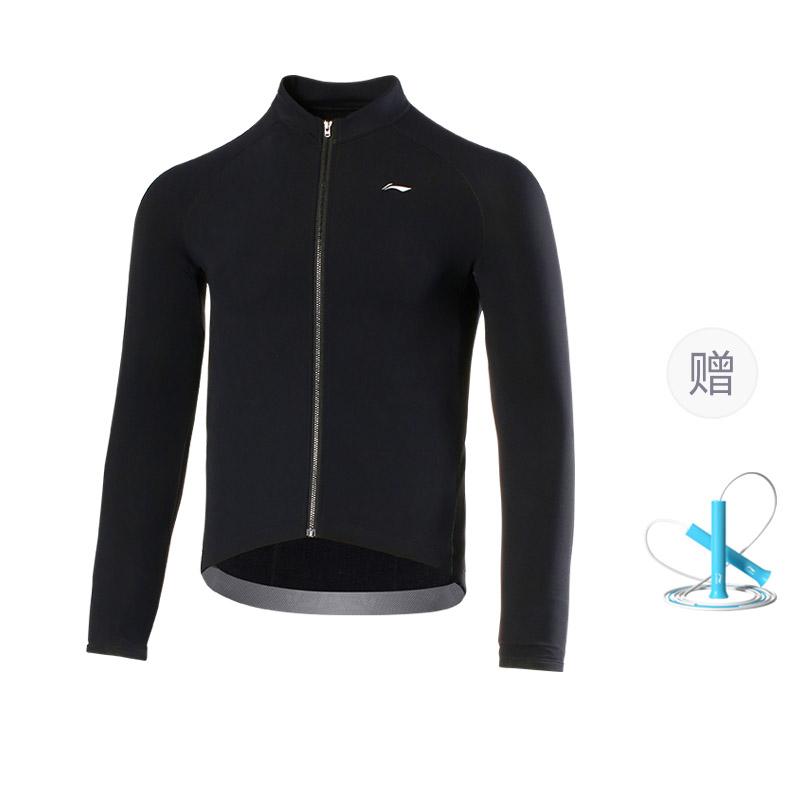 Li Ning Велосипедная одежда Мужская Черная Шоссейный велосипед С длинным рукавом LN-095