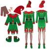 Женский костюм эльфа для косплея, полный комплект для рождественской вечеринки, праздничный наряд для взрослых на Рождество и Санты