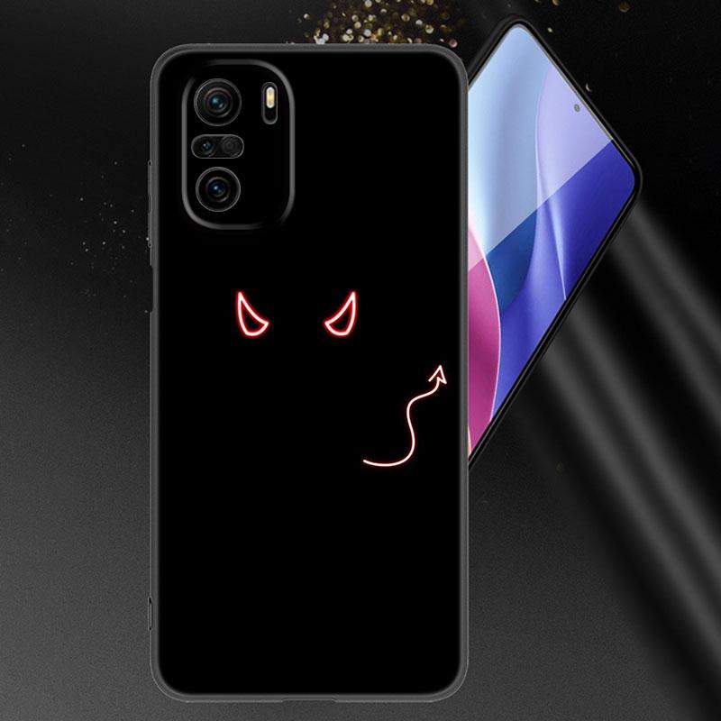 Черный чехол для телефона с изображением любовника и цветов для Xiaomi Mi POCO X3 NFC GT M4 M3 12 11T 10T Pro A3 11 Lite NE 5G 12X 11i F3, мягкий черный чехол