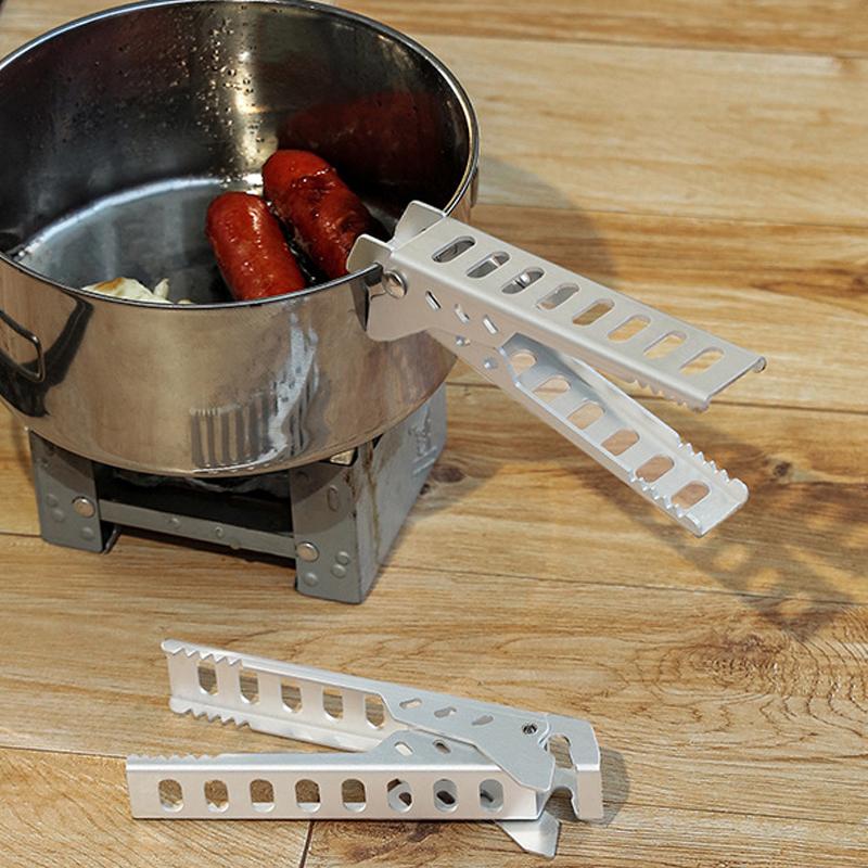 Алюминиевый зажим из антигорячего сплава, держатель для миски, ручка для кемпинга, кастрюли, кухонные аксессуары