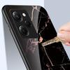 Для Xiaomi Poco X5 Pro 5G/Redmi Note 12 Pro Speed 5G Чехол для телефона с мраморным узором Закаленное стекло+ПК+ТПУ Чехол для телефона