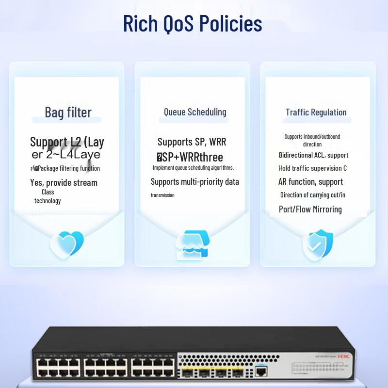 H3C S5120V3-EI-H1 Series Enhanced Layer 3 Managed Enterprise Network Switch