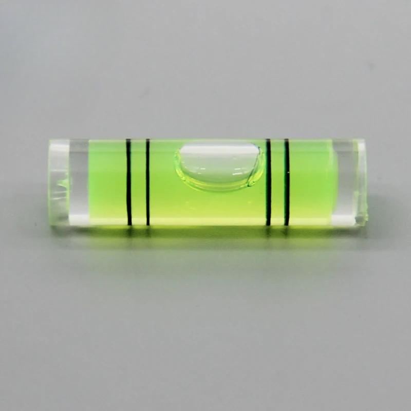 100 шт. 9,5*34 мм Цилиндрический пузырьковый уровень, Акриловый спиртовой уровень для рамочного телевизора или настенного телевизора