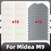 Совместимость с пылесосом Midea M9 Robot Vacuum HEPA Filter Mop Pads Запасные части Аксессуары