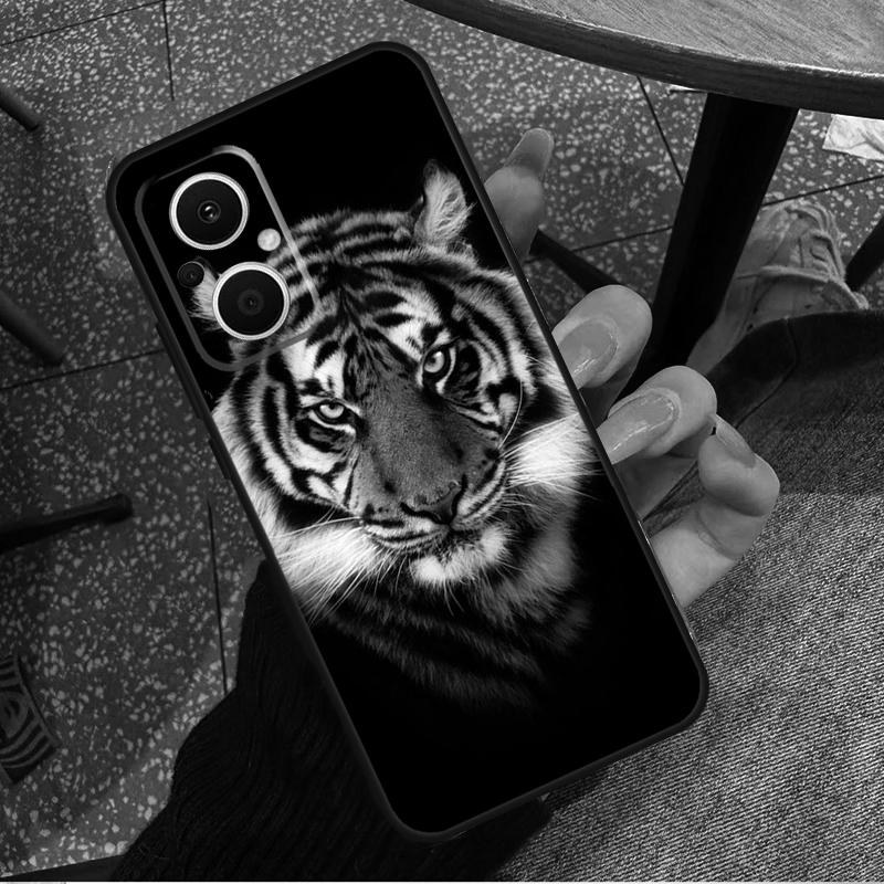 Leopard Tiger Lion Animal Case For OPPO Reno 10 Pro 4 5 6 7 8 Lite 8T 4Z 5Z OPPO Find X5 Lite X2 X3 Neo X6 Pro Cover