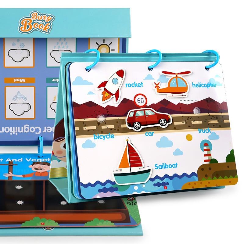 Детский настенный календарь-пазл для обучения и развития когнитивных способностей.