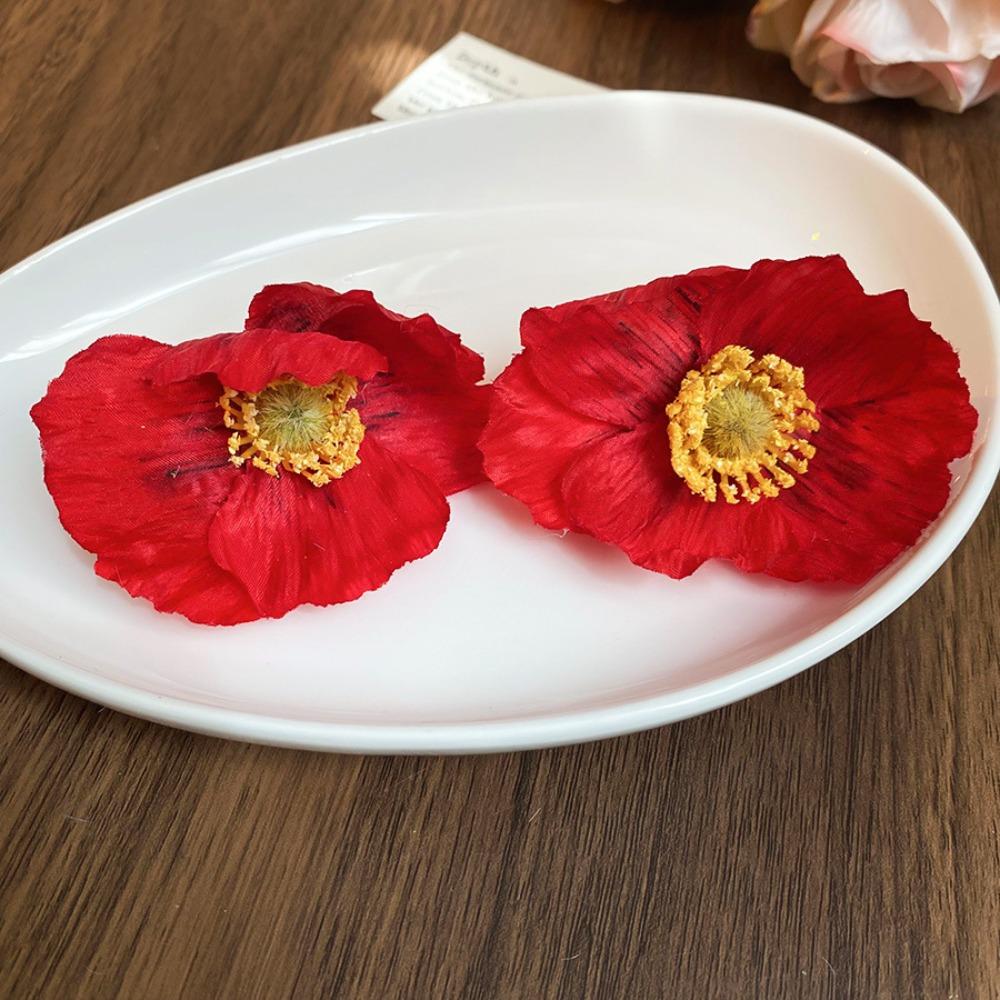 Элегантные серьги-цветы, преувеличенные крупные женские украшения, новые серьги-гвоздики в виде лепестков для женщин/девочек
