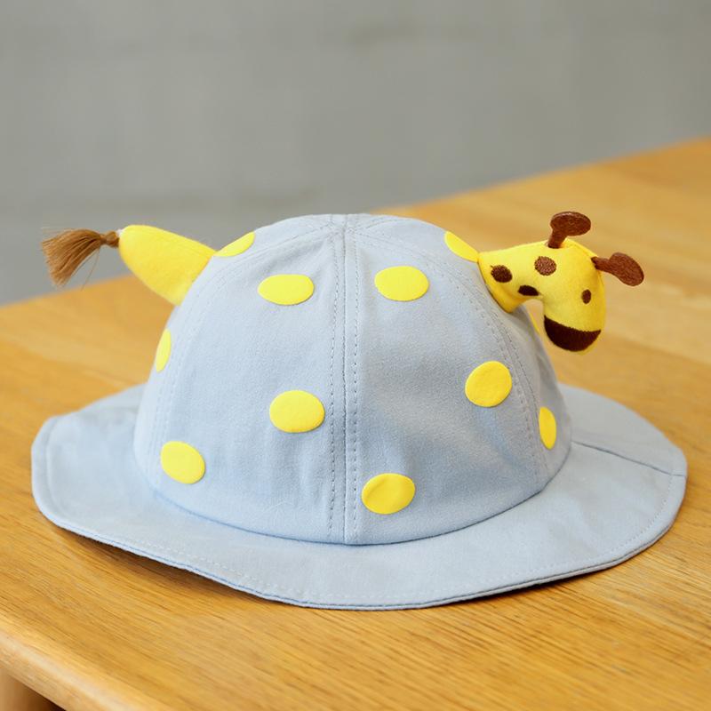 Baby hat spring autumn summer epidemic prevention protective face mask baby boys girls children anti droplet bucket hat tide