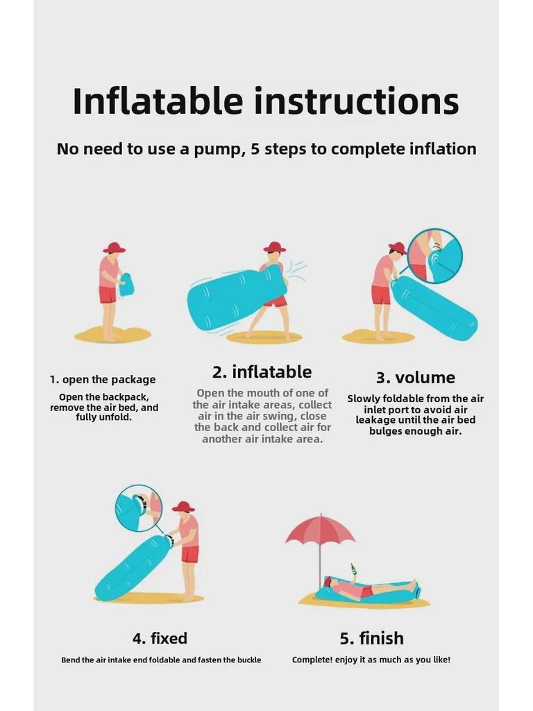 Inflatable Outdoor Camping Sofa and Air Bed