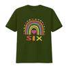 Womens 6 Years Old Rainbow 6th Birthday For Girls Boys Kids T Shirt White Small vintage Washed Slightly designer clothes