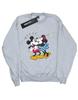 Boys Mickey Mouse Mickey And Minnie Kiss Sweatshirt