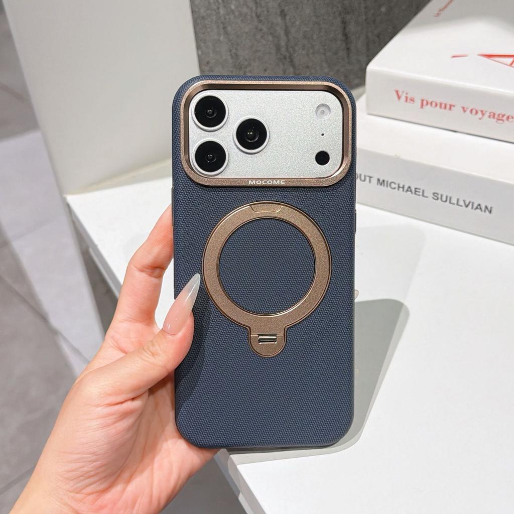 Применимо к iPhone17ProMax поворотный держатель, чехол для мобильного телефона, магнитный держатель Apple 16 CoE shield, металлический кейс для объектива.