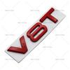 2026 Suitable for 4YTFG V6T V8T metal emblem A4LA6LS7Q5Q3 displacement personalized modification fender car sticker
