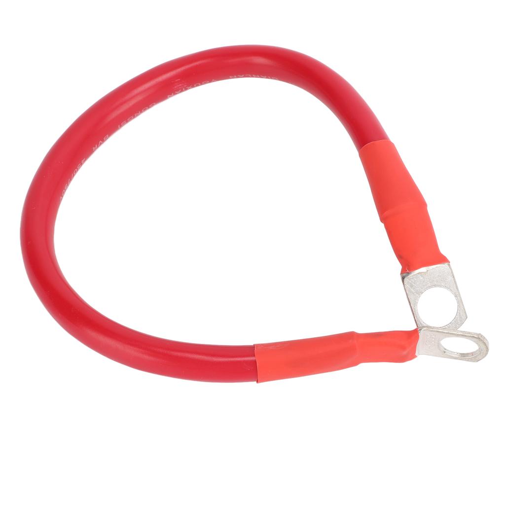 4AWG Ground Wire Strong Toughness Soft Wear Resistant High Temperature Resistant Battery Cable for Campers Boats CarsA