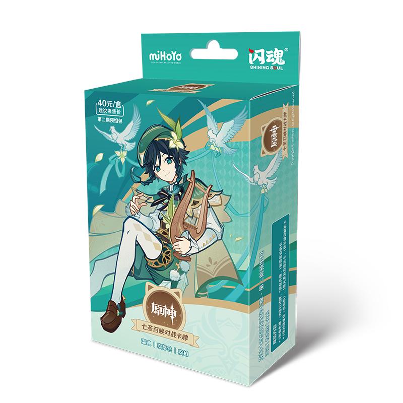 Оригинальные защитные рукава для карт Genshin Genius Invokation TCG, с персонажами из аниме, для боевой карточной игры, коллекционные наборы карт, игрушки, подарки