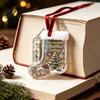 Ornament for Christmas Tree Cash Gift Stocking, Money Holder Hanging Ornament, Unique Creative Present Xmas Decoration Holiday Surprise