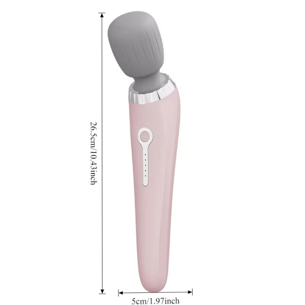 Portable Electric Massage Stick High-Frequency Vibration USB Rechargeable Electric Massage Hammer Quiet Operation Compact