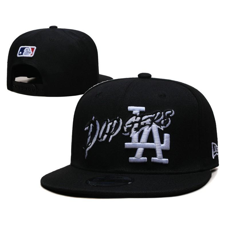 Dodge Baseball Cap Adjustable Hip Hop Flat Brim Unisex Trendy Embroidered Basketball Sports