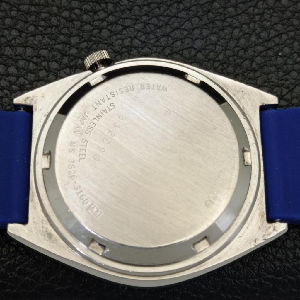 ЯПОНИЯ ВИНТАЖ SEIKO 5 АВТОМАТИЧЕСКИЕ 7009A МУЖСКИЕ ЧАСЫ С СИНИМ ЦИФЕРБЛАТОМ a701514-5