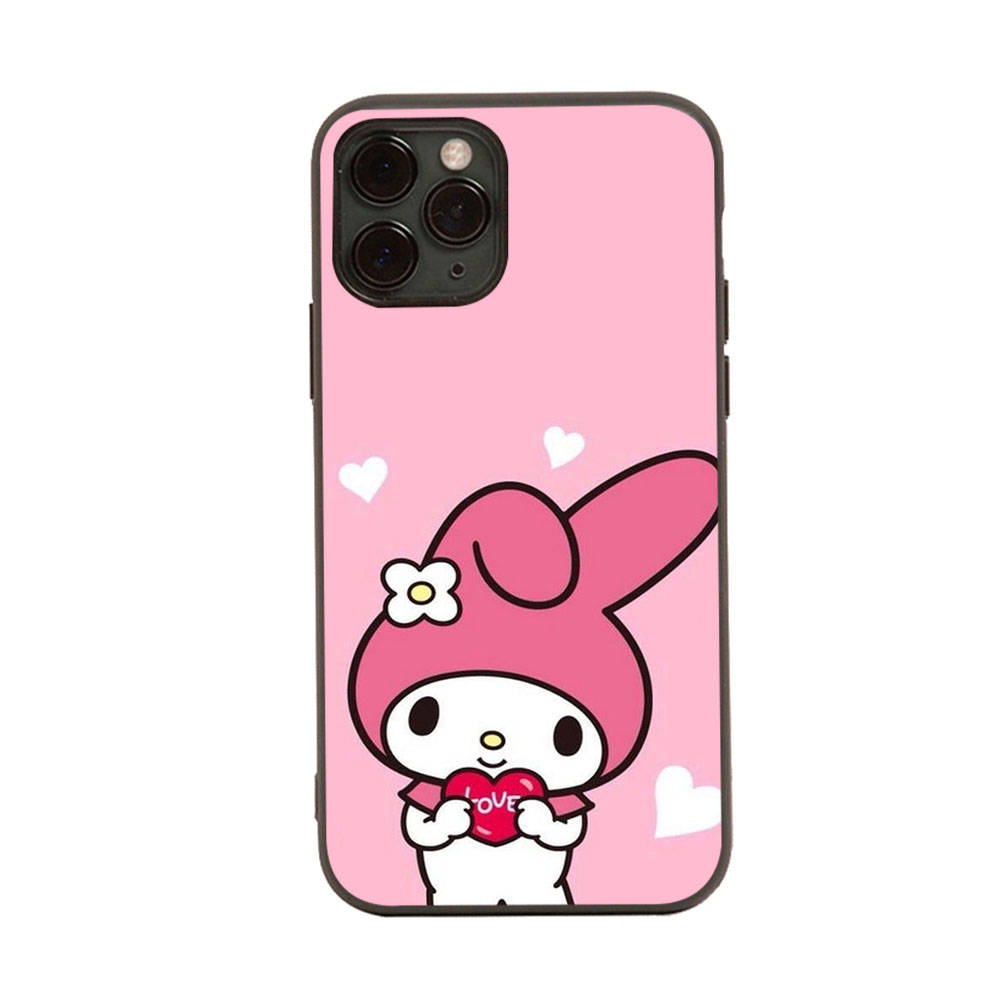 HK21 Cute My MelodyBlack Sofe Case for Xiaomi Poco X6 X4 M5 M6 F5 F6 C65 C55 C50 C51 C40 Pro Redmi 14C A3X 13C 12C 11T 10A 9C Note 7 6 8A Plus