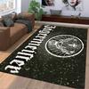 Jägermeister Stag Logo Carpet suitable as a non-slip mat for the living room or bedroom sofa